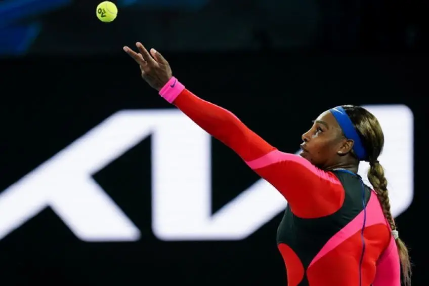 Serena Williams folgt Billie Jean King im Major-Altersrekord, nachdem sie ...