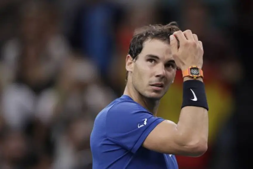 Rafa Nadal verlässt Rolex Paris Masters
