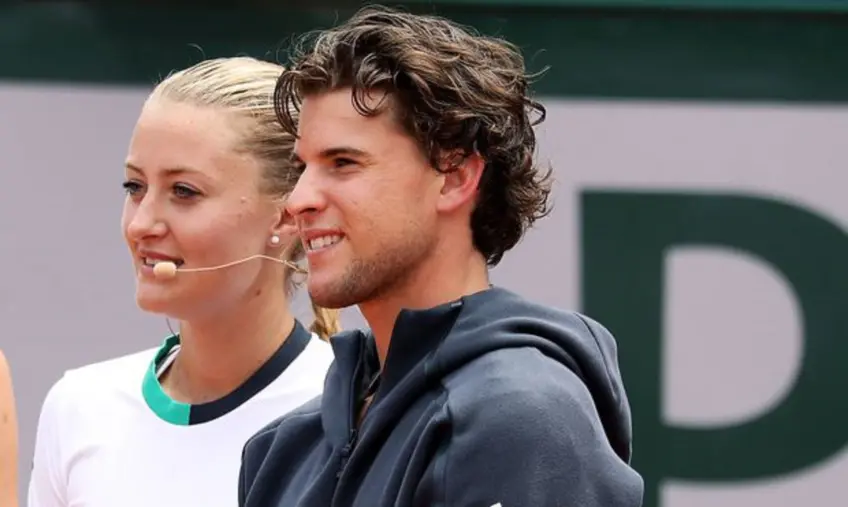  Dominic Thiem bestätigt seine Liebesgeschichte mit Kristina Mladenovic