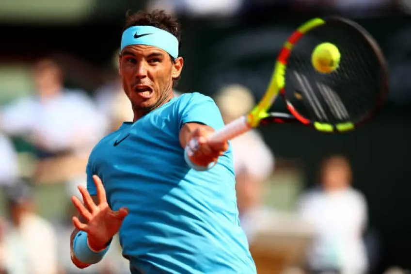 Nadal hat sich eine Weile mit dem Knöchelproblem befasst, sagt der Arzt