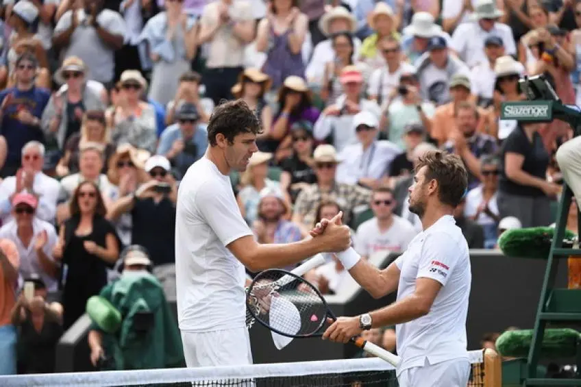Wimbledon: Opelka besiegt Wawrinka. Raonic, Medvedev und Goffin rücken vor