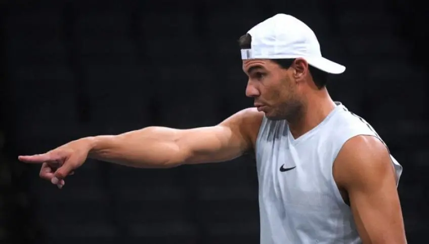 Nadal hat vor der ersten Runde in Melbourne mit 6 verschiedenen Partnern trainiert