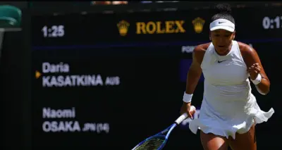Wimbledon: Dominante Naomi Osaka stürmt ins Achtelfinale der Championships