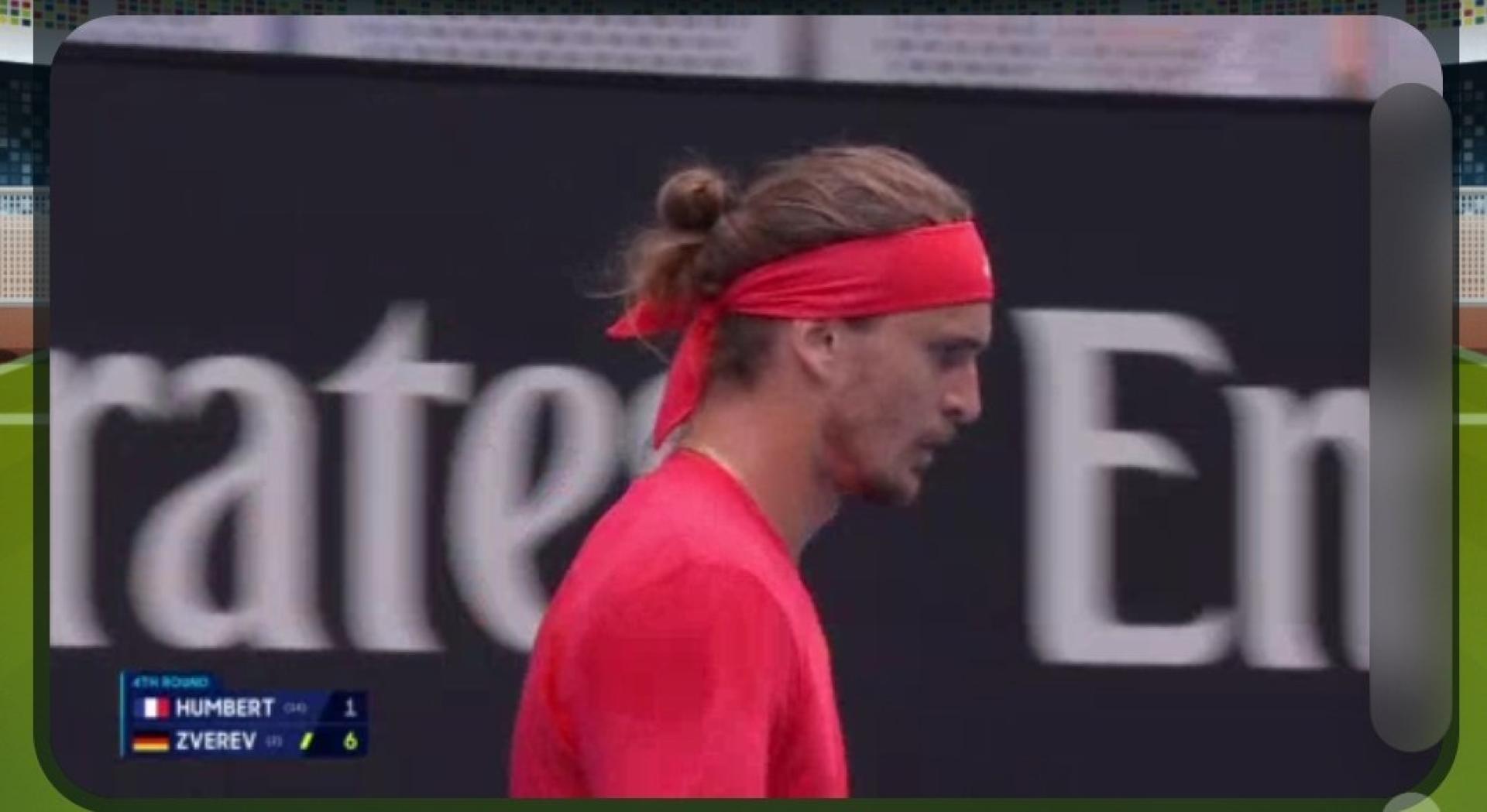 Alexander Zverev bleibt in Melbourne fokussiert