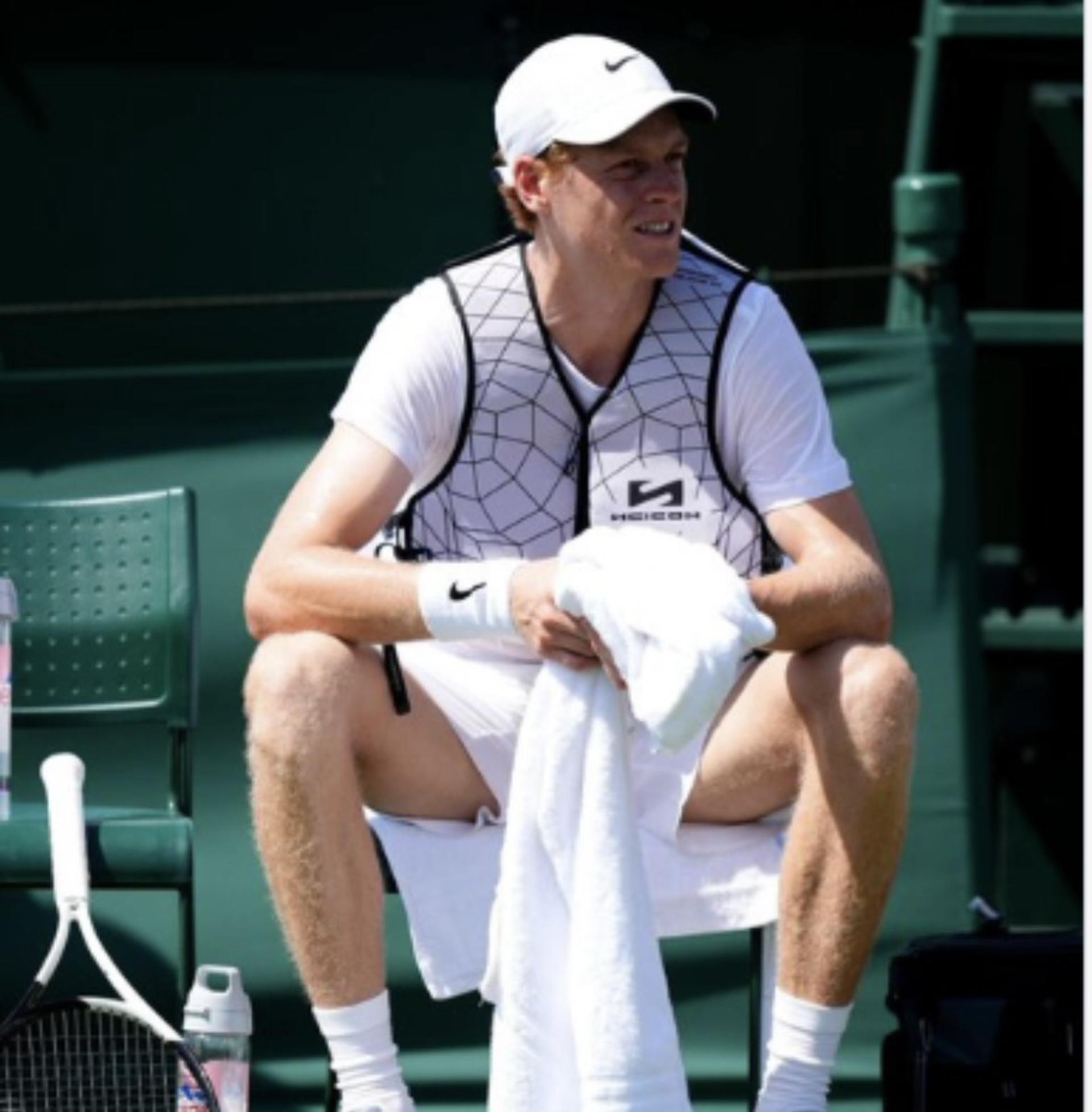 Jannik Sinner spricht vor Wimbledon über Tests und Hitze